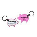 Pig Color-A-Shape Keyring Light